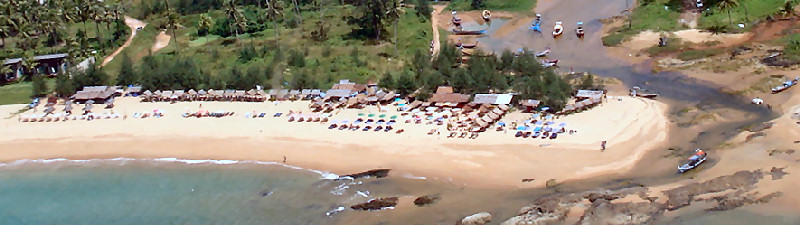 Bang Niang Beach: suedliches Ende